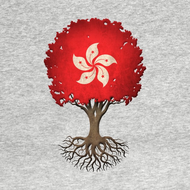 Tree of Life with Hong Kong Flag by jeffbartels